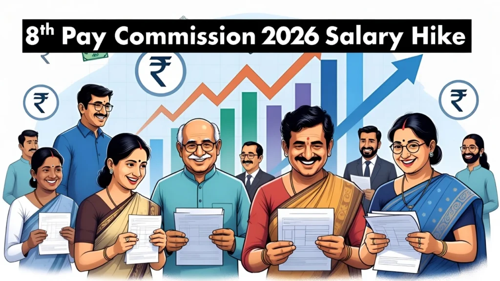 8th Pay Commission 2026 Latest Salary Hike